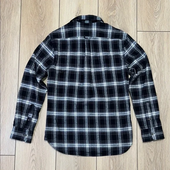 Jachs Black and White Casual Button Down Shirt - Picture 3 of 8